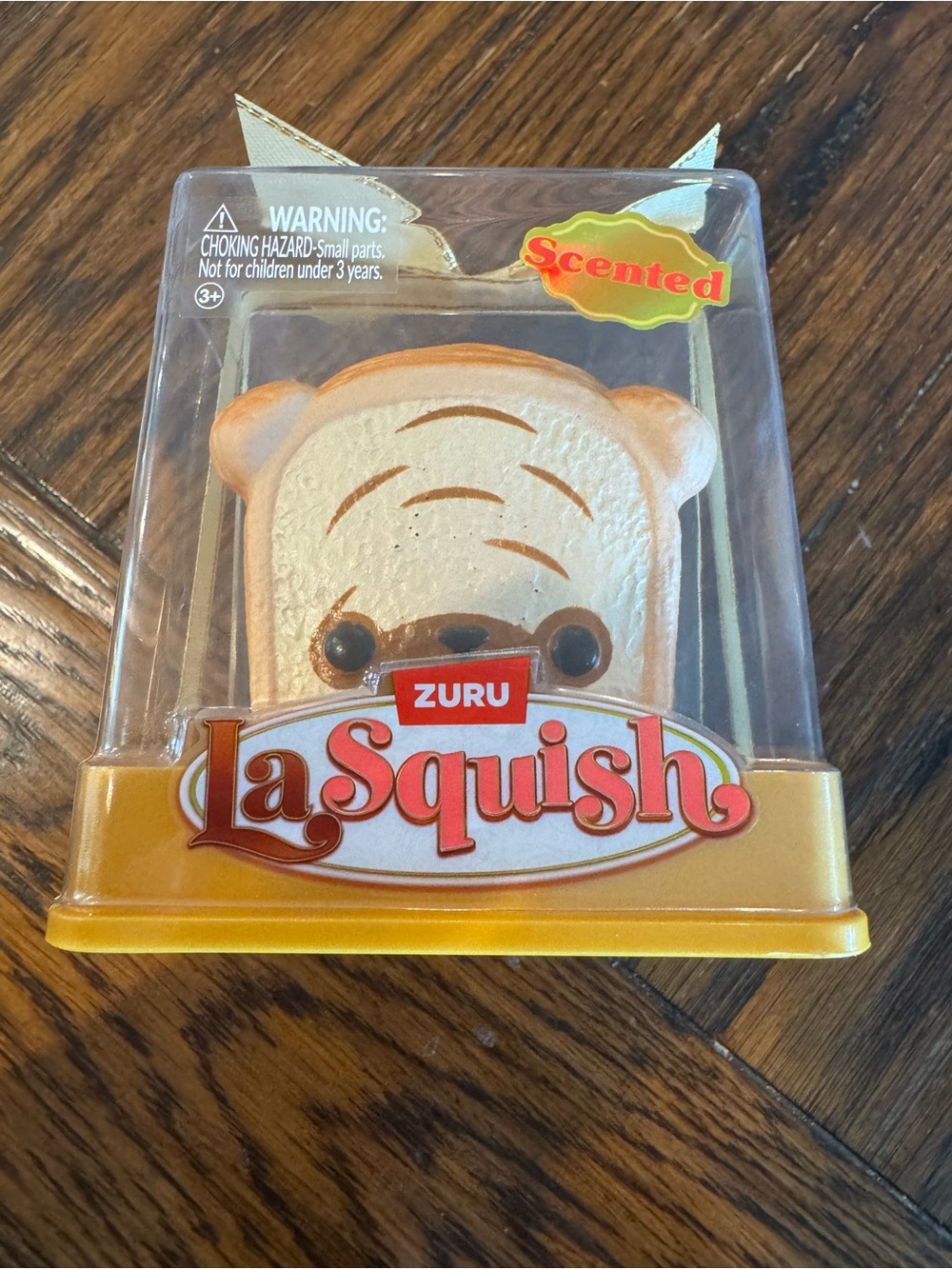 ZURU LaSquish Scented Beige Teddy Bread Plush Accent